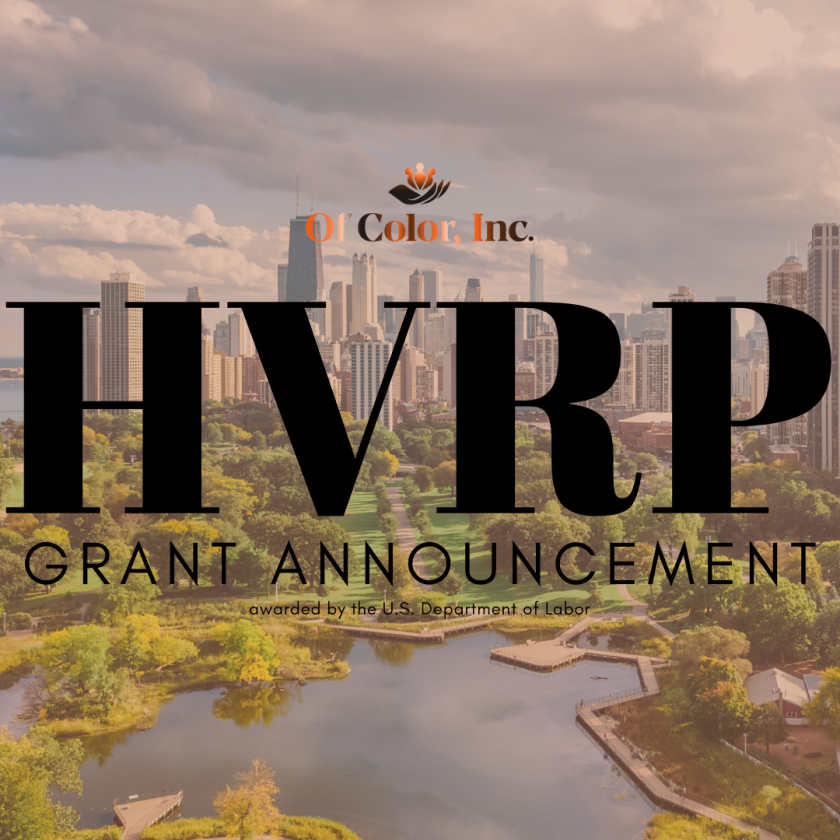 Of Color Inc's HRVP Department has been Awarded a Grant