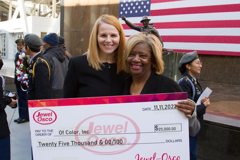 Of Color Inc is Honored by Mayor Lightfoot and Jewel/Osco Foundation